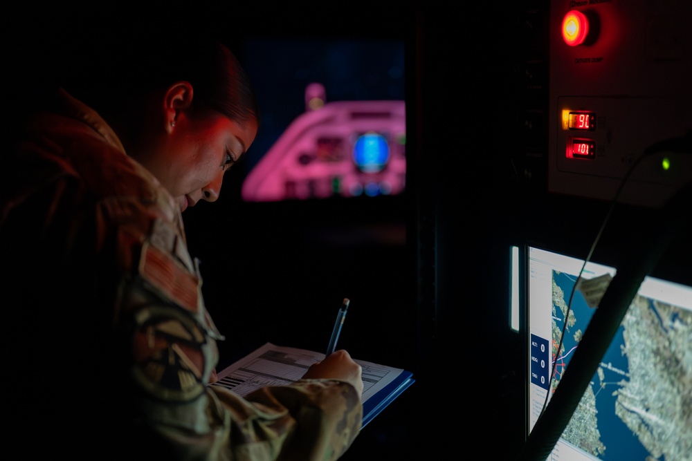 Aerospace physiology training at Travis AFB