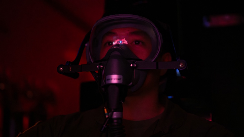 Aerospace physiology training at Travis AFB