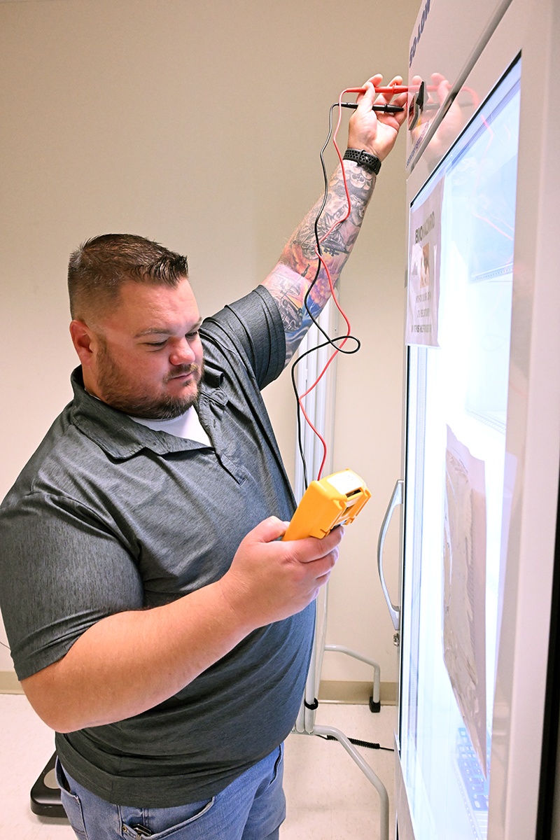NAMRU Dayton BMET ensures research success