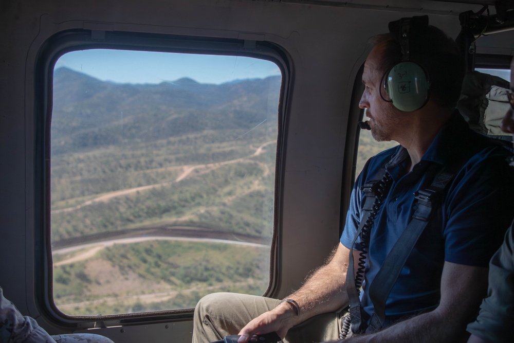 Under Secretary of War for Intelligence and Security Bradley Hansell visits JTF-SB leaders