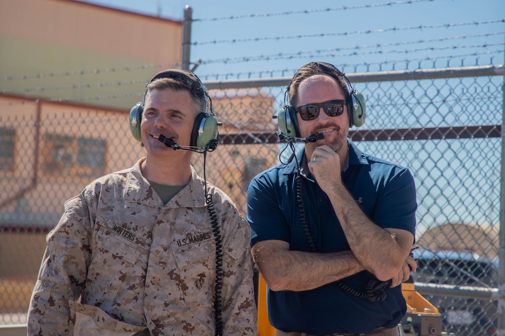Under Secretary of War for Intelligence and Security Bradley Hansell visits JTF-SB leaders