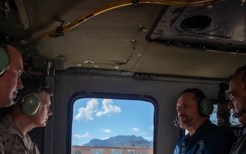 Under Secretary of War for Intelligence and Security Bradley Hansell visits JTF-SB leaders