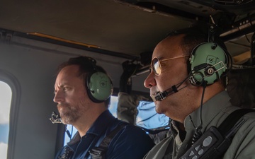 Under Secretary of War for Intelligence and Security Bradley Hansell visits JTF-SB leaders