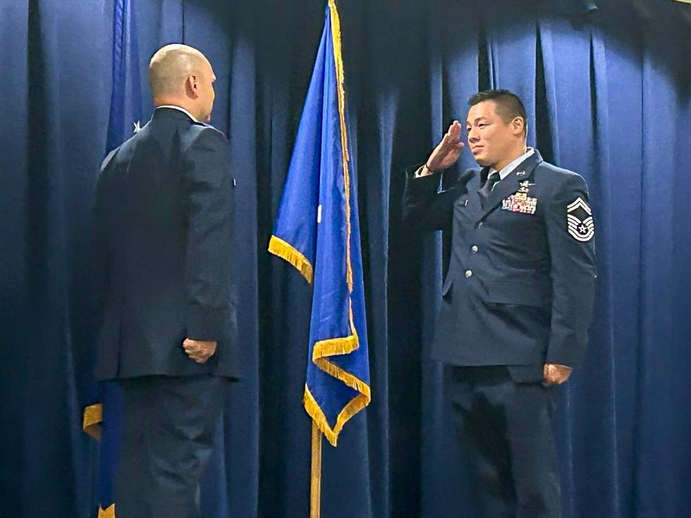 Virginia Air National Guard welcomes its first Warrant Officer