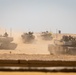 US Soldiers, Marines maneuver tanks during BRIGHT STAR 25