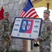 Going-Away Gift Presented to Outgoing Commander
