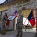 Going-Away Gift Presented to Outgoing Commander