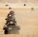 US Soldiers, Marines maneuver tanks during BRIGHT STAR 25