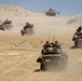 US Soldiers, Marines maneuver tanks during BRIGHT STAR 25