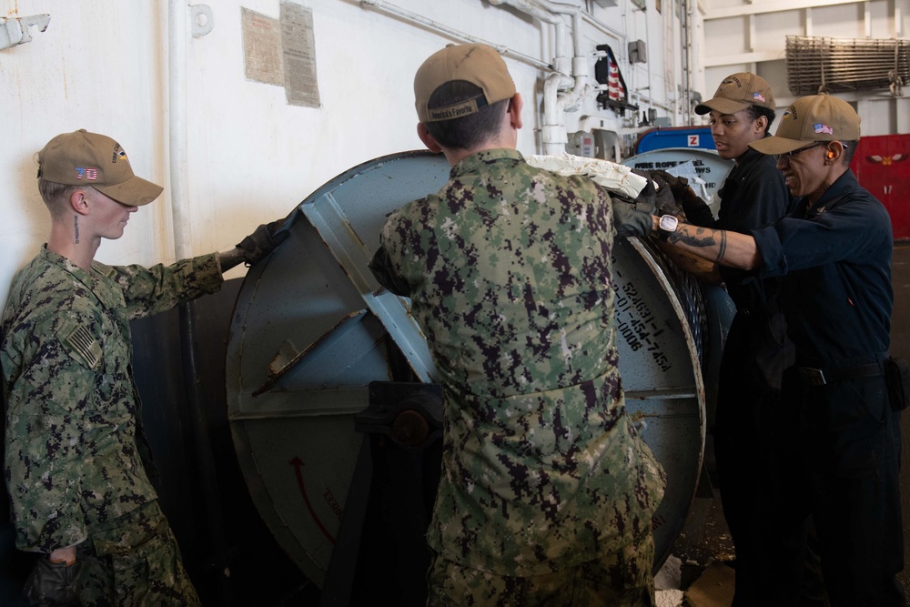 USS Carl Vinson conducts routine operations