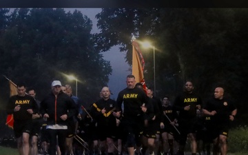 16th Sustainment Brigade Rallies Units from Across Baumholder for 9/11 Remembrance Run