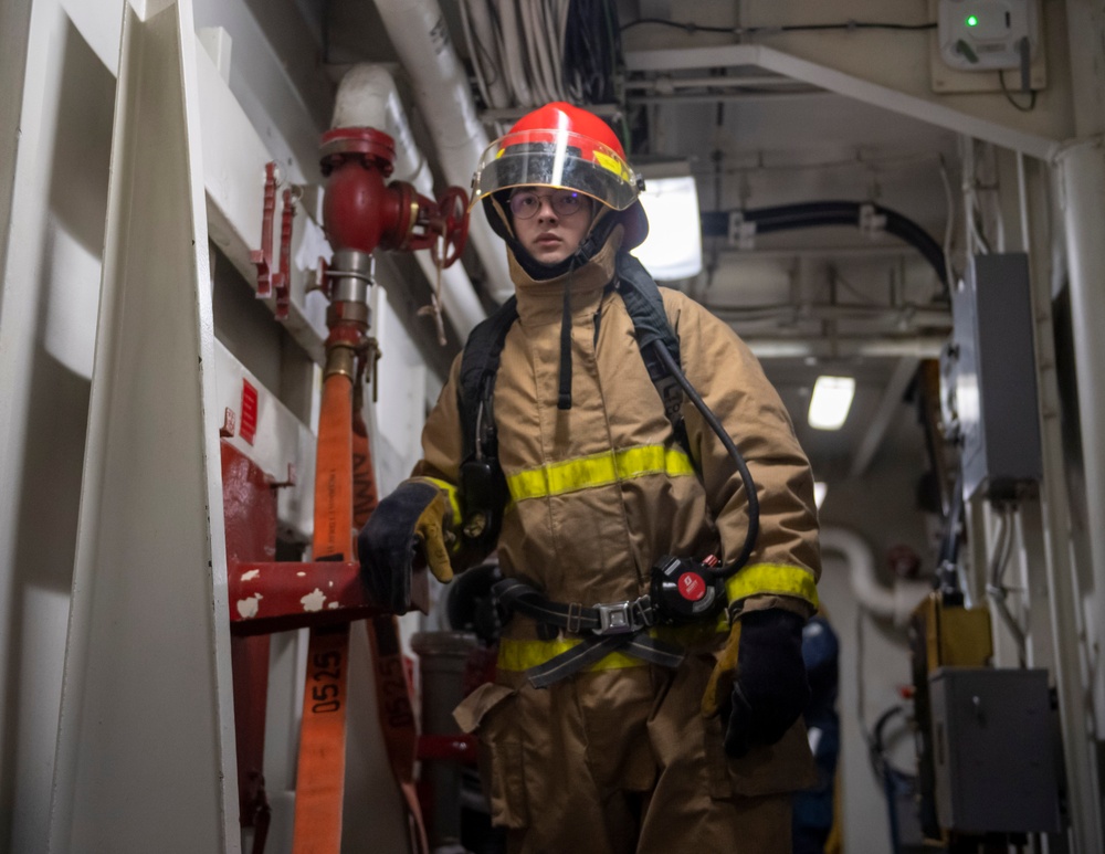 USS Carl Vinson conducts routine operations