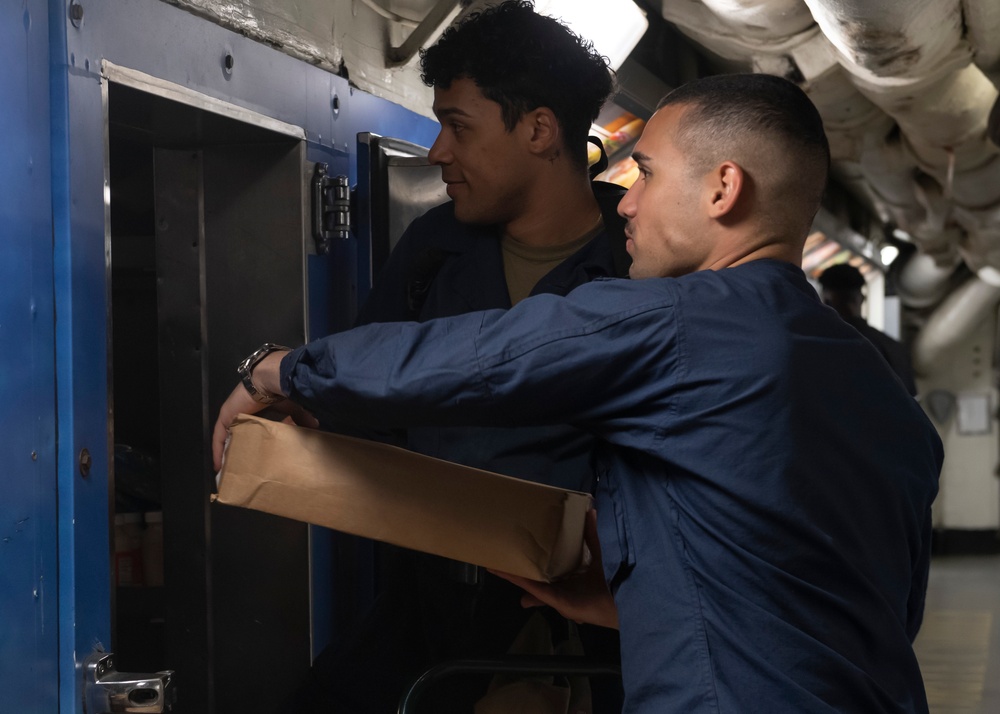 USS Carl Vinson conducts routine operations