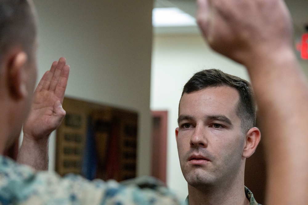 Sgt. Mattice's promotion