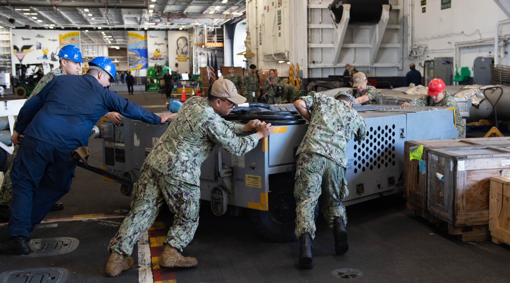 USS Carl Vinson conducts routine operations