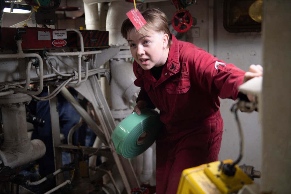 USS Carl Vinson conducts routine operations
