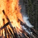 Plumas National Forest Pile Burn