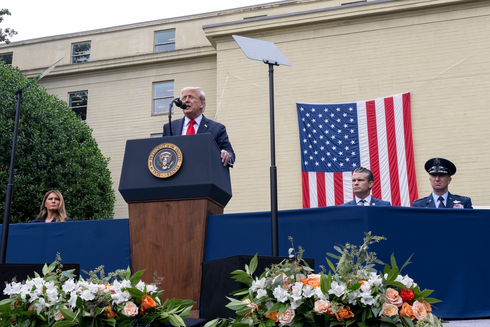POTUS Attends 24th 9/11 Pentagon Observance Ceremony