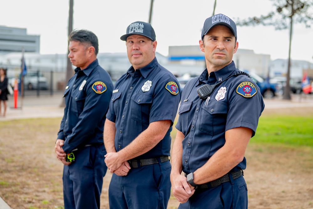Naval Base Point Loma Holds 9/11 Remembrance Ceremony