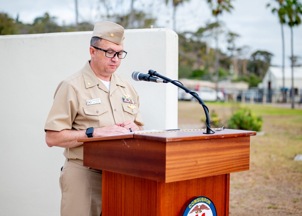 Naval Base Point Loma Holds 9/11 Remembrance Ceremony