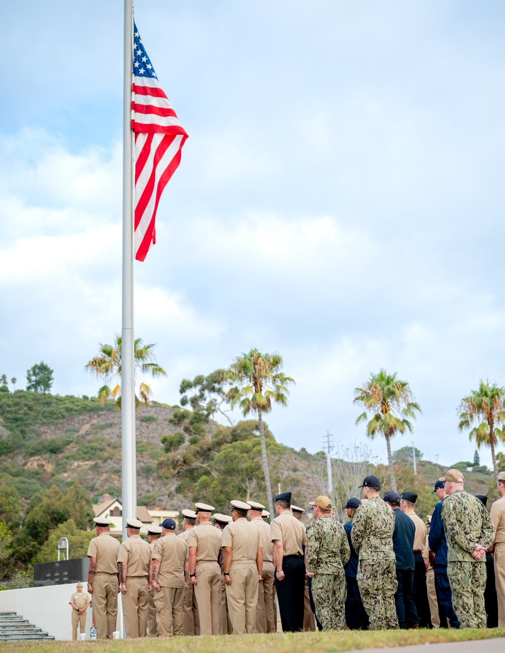 Naval Base Point Loma Holds 9/11 Remembrance Ceremony