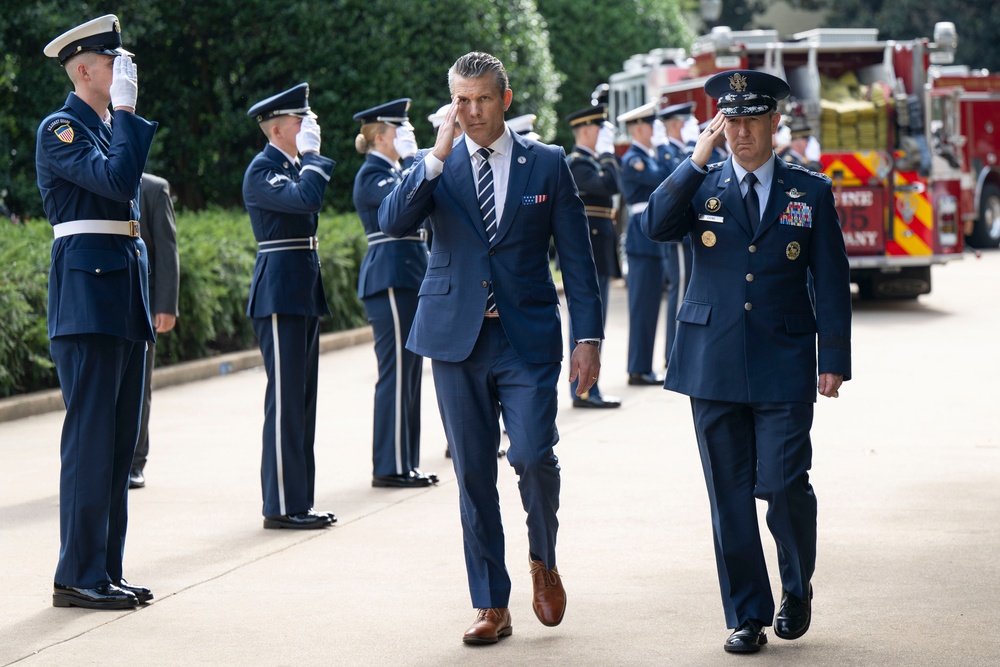 POTUS Attends 24th 9/11 Pentagon Observance Ceremony