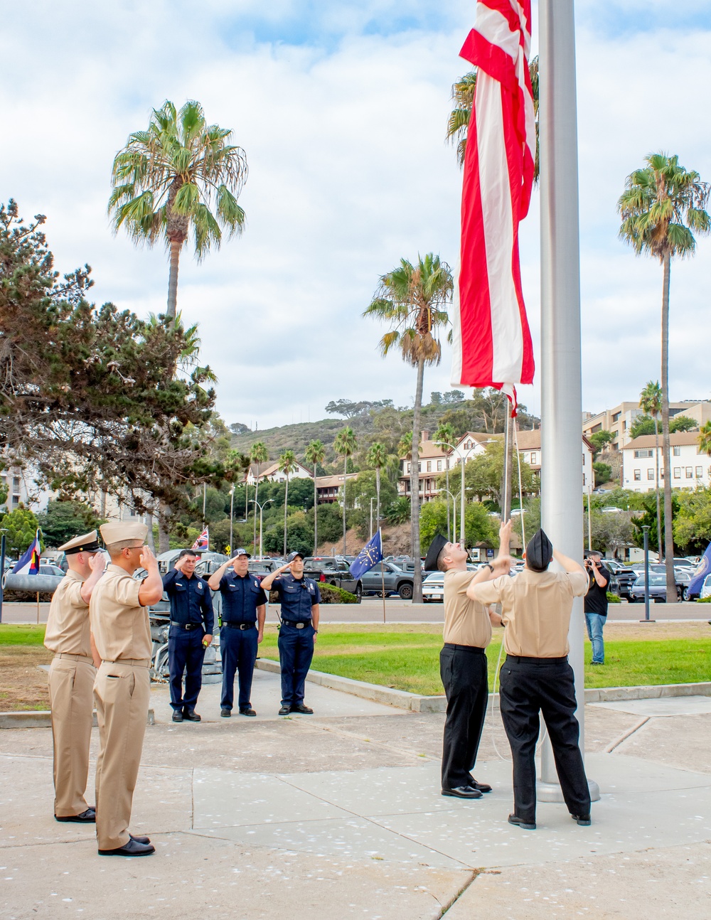 Naval Base Point Loma Holds 9/11 Remembrance Ceremony