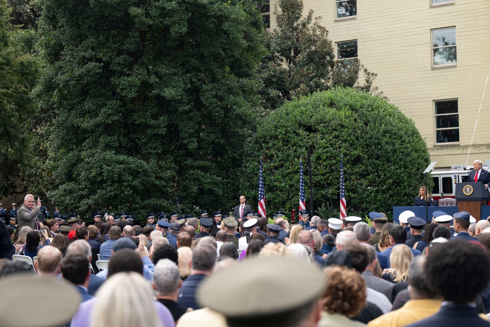 POTUS Attends 24th 9/11 Pentagon Observance Ceremony