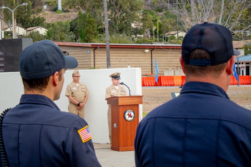 Naval Base Point Loma Holds 9/11 Remembrance Ceremony