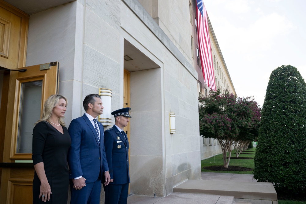 POTUS Attends 24th 9/11 Pentagon Observance Ceremony