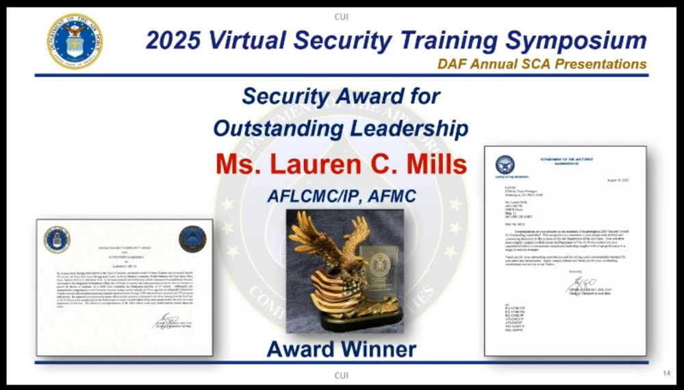 IDO Chief of Security Lauren Mills 'peaks' right on time