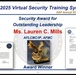 IDO Chief of Security Lauren Mills 'peaks' right on time