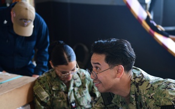 USS Carl Vinson conducts routine operations