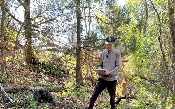 site visit of a completed Beaver Dam Analog (BDA) restoration project at Spring Creek