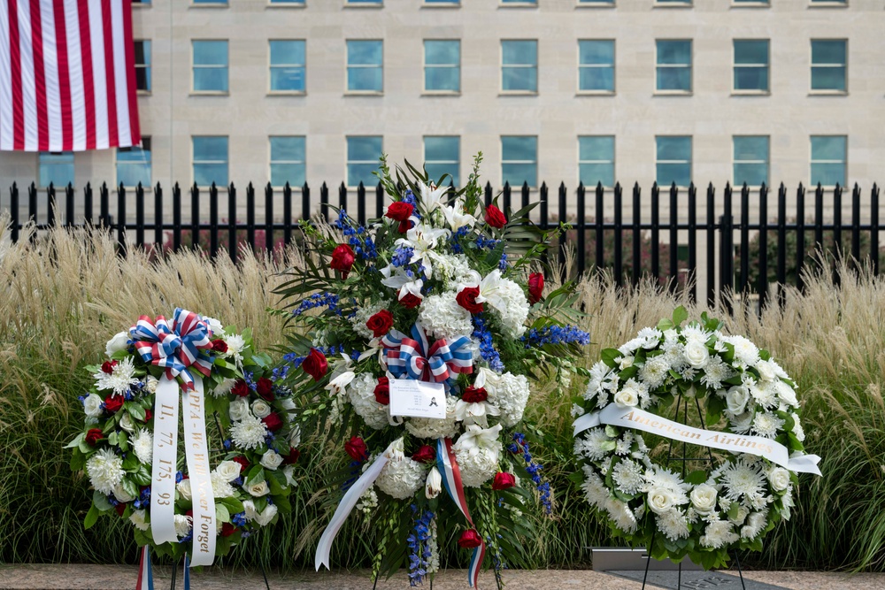 POTUS Attends 24th 9/11 Pentagon Observance Ceremony
