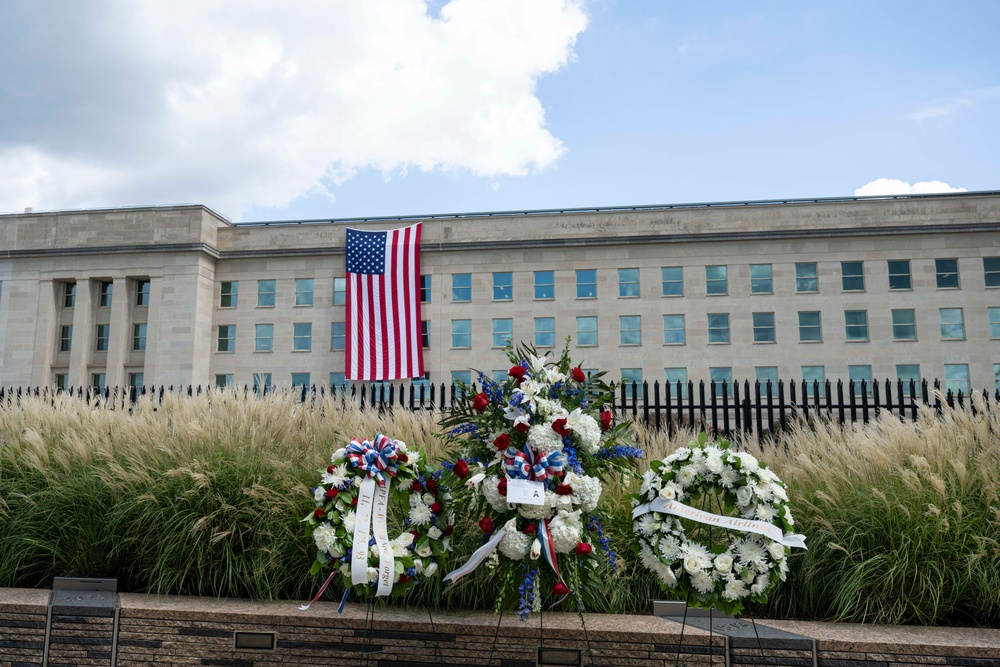 POTUS Attends 24th 9/11 Pentagon Observance Ceremony