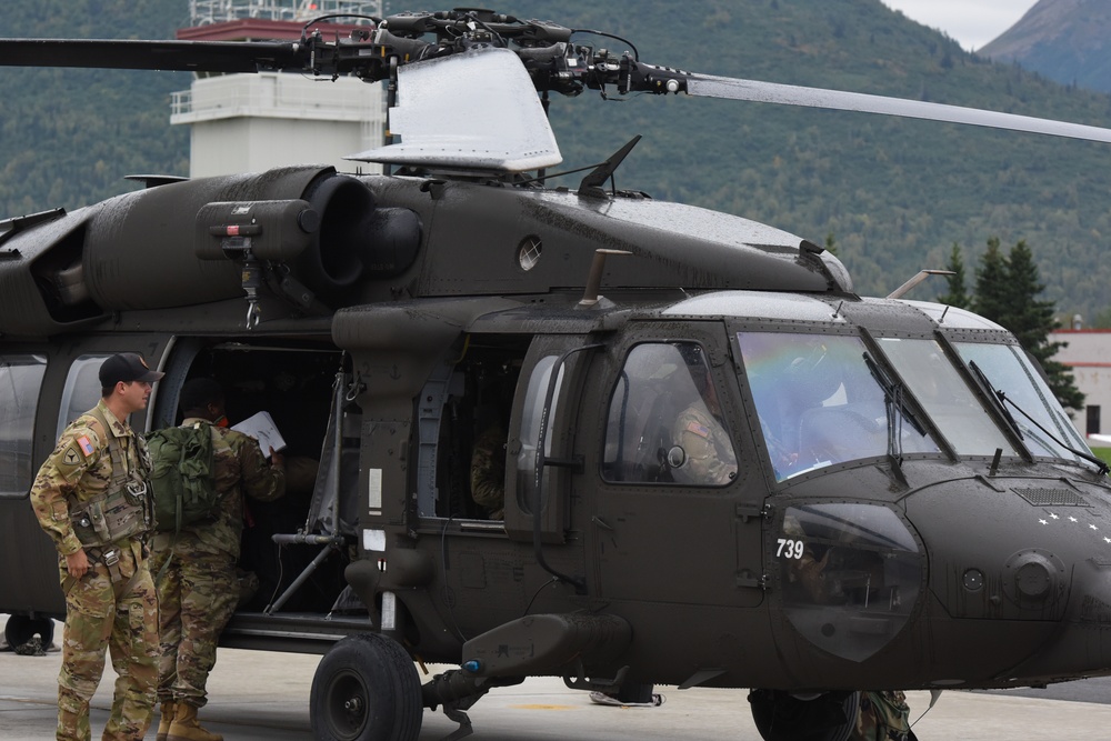 JBER Airmen, Soldiers jump into action