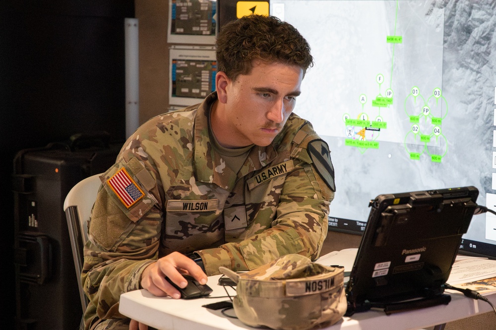 1st Cavalry Division Switchblade 600 training