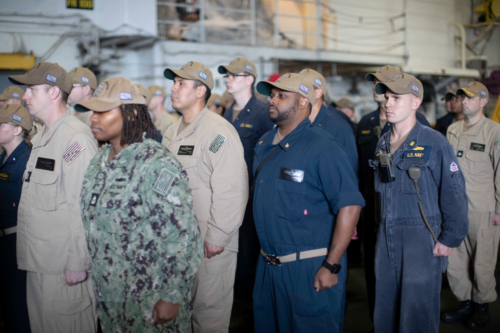 USS Kearsarge Holds 9/11 Ceremony