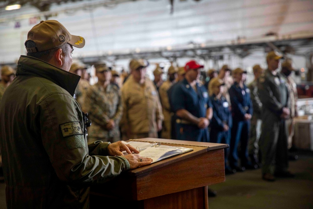 USS Kearsarge Remembrance Ceremony