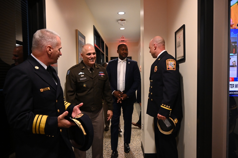 D.C. National Guard Commanding General Joins District Leaders to Commemorate 9/11 at Engine 16