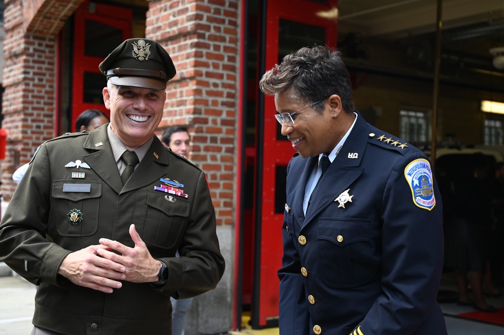 D.C. National Guard Commanding General Joins District Leaders to Commemorate 9/11 at Engine 16