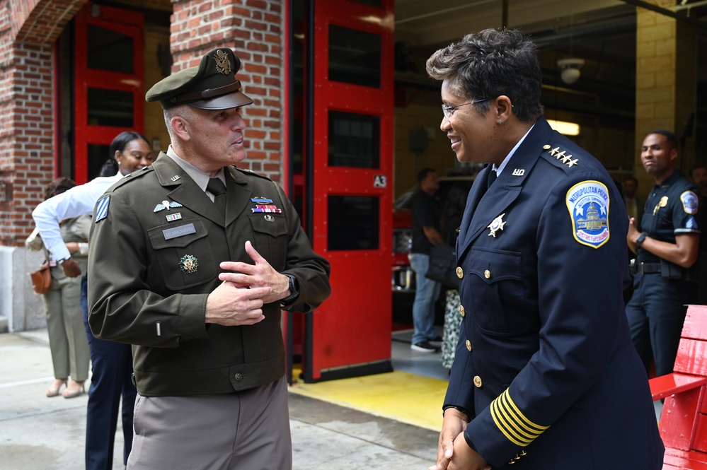 D.C. National Guard Commanding General Joins District Leaders to Commemorate 9/11 at Engine 16