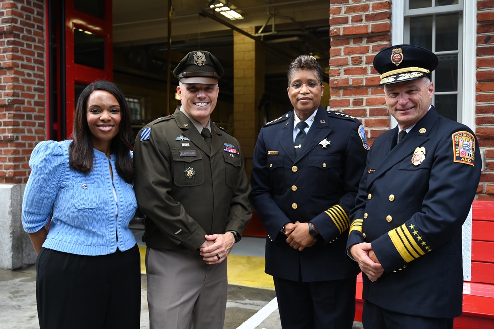 D.C. National Guard Commanding General Joins District Leaders to Commemorate 9/11 at Engine 16