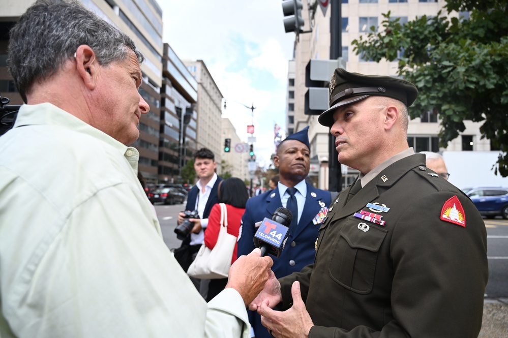 D.C. National Guard Commanding General Joins District Leaders to Commemorate 9/11 at Engine 16