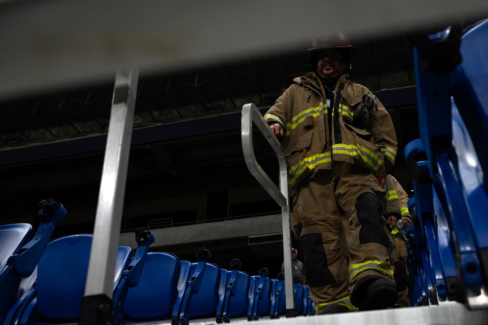 JBSA firefighters complete 9/11 climb challenge