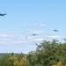 PA Air National Guard military formation flight commemorates 9/11