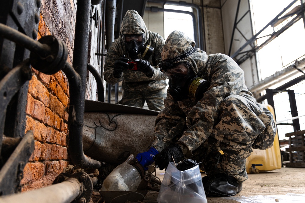 110th Chemical Battalion Conducts Live Chemical Agent Training during Toxic Valley 25