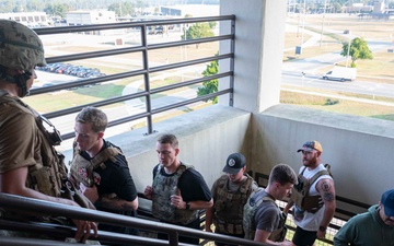 NCBC Gulfport Conducts 9/11 Memorial Stair Climb