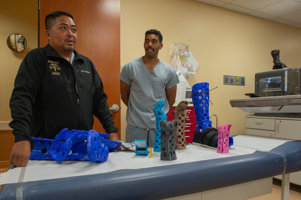 NMCSD enhances orthopedic care with 3D-printed waterproof casts